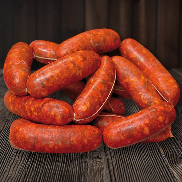 Chorizos ahumados artesanales