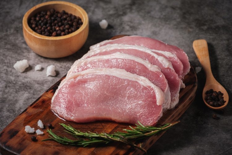 Lomo y chuletas de cerdo